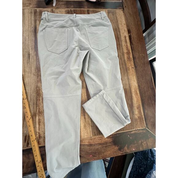 Lululemon Men's Seal Gray ABC Classic-Fit 5 Pocket Utilitech Pants Size 34 - Picture 11 of 11